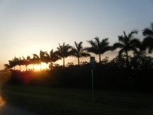 Sunset Near Miami