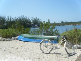 Old Bike and Old Boat